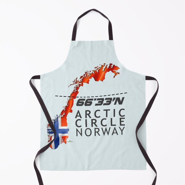Item preview, Norway Arctic Circle Nordland county Sticker T-Shirt 01 designed and sold by OuterShellUK.