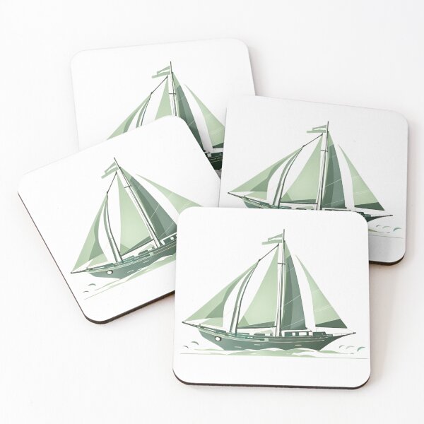 Item preview, Uncomplicated Elegance on the Waves in Faded Green designed and sold by NickTaroDesign.