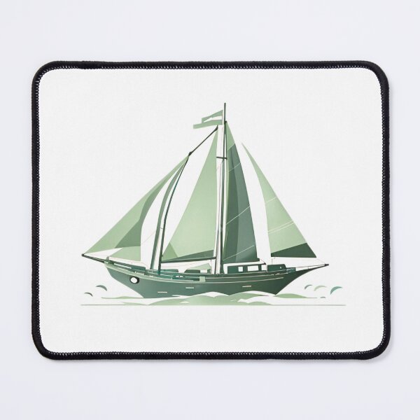 Item preview, Uncomplicated Elegance on the Waves in Faded Green designed and sold by NickTaroDesign.