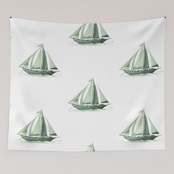 Item preview, Uncomplicated Elegance on the Waves in Faded Green designed and sold by NickTaroDesign.