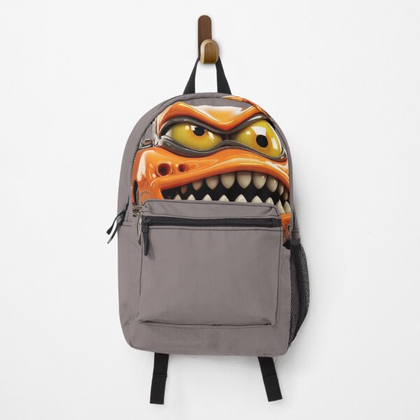 Item preview, scary orange car with eyes designed and sold by paoloKing.