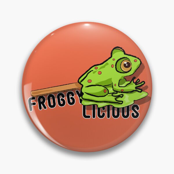 Item preview, Froggylicious Lollipop - Fun Frog Design designed and sold by Fun Funky Designs.