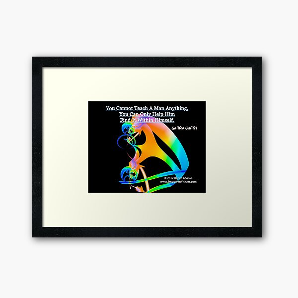 Find It Within Framed Art Print