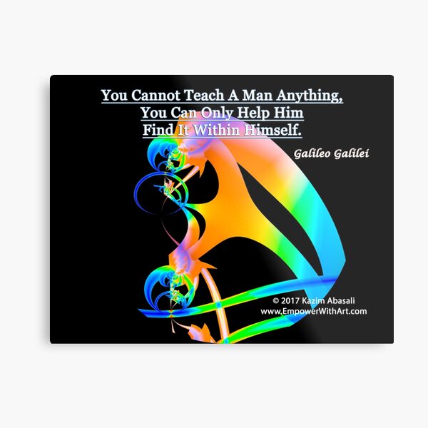 Find It Within Metal Print