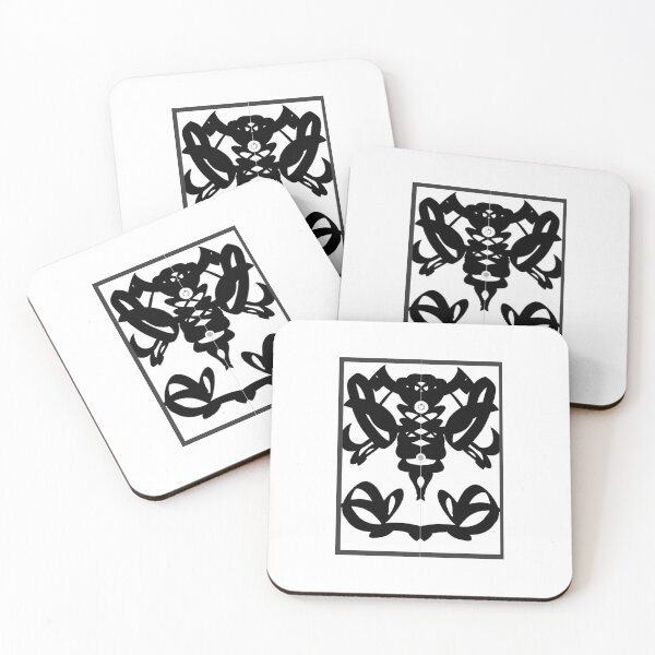 Item preview, Symmetrical black and white composition designed and sold by art-pavvvuk.