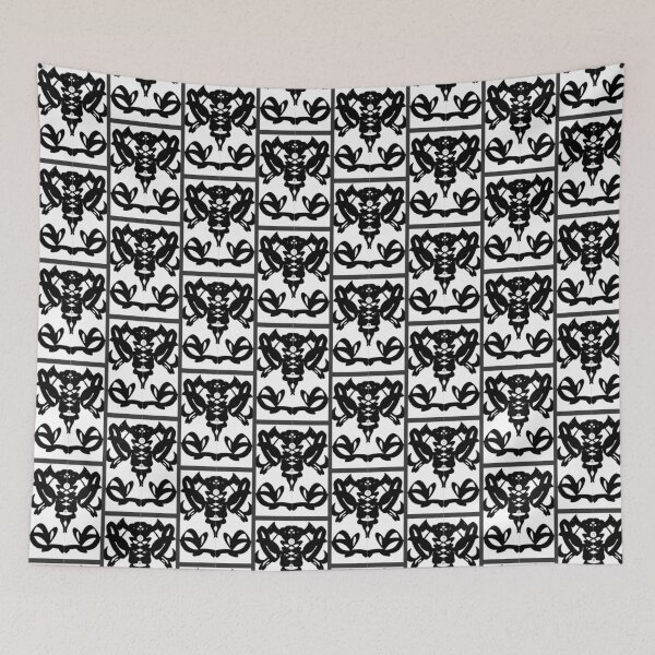 Item preview, Symmetrical black and white composition designed and sold by art-pavvvuk.