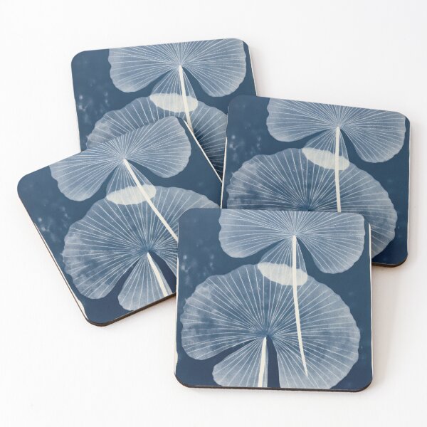 Item preview, japanese plant cyanotype designed and sold by Metapaleta.