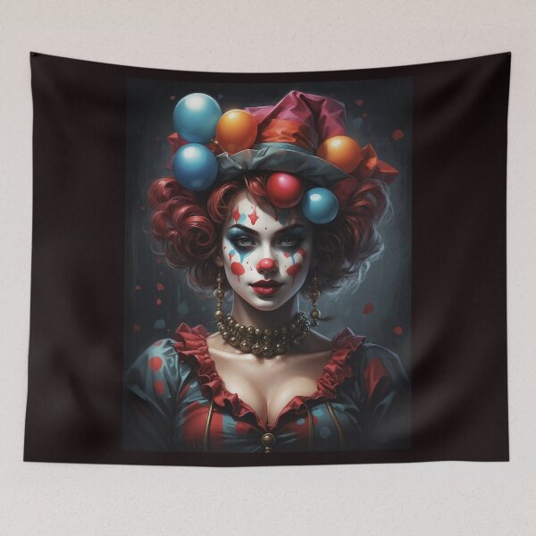 Item preview, Female clown #2 designed and sold by Exilyos-Arts.