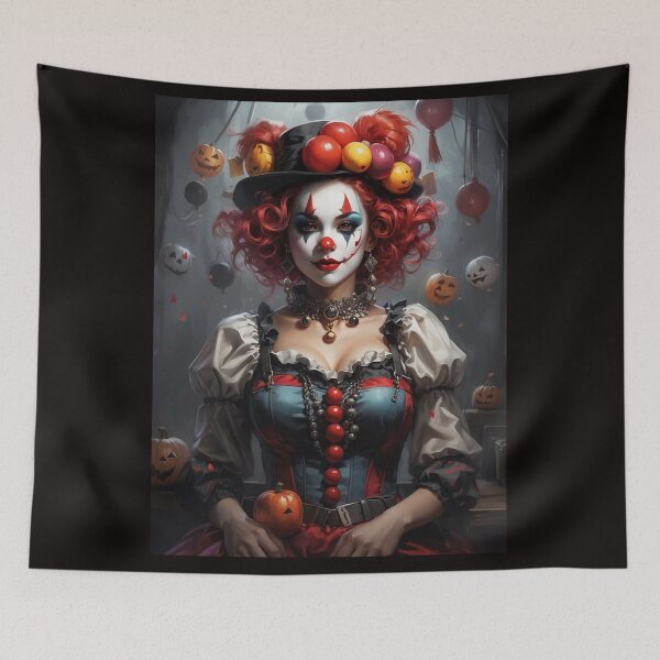Item preview, Female clown #4 designed and sold by Exilyos-Arts.