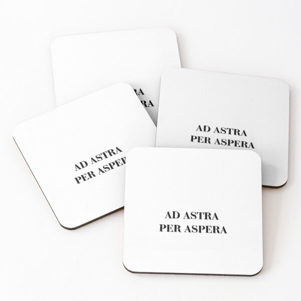Item preview, Ad Astra Per Aspera-Through Adversity To The Stars  Latin phrase designed and sold by HomeArtStudio.