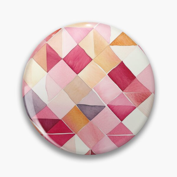 Item preview, Pretty in Pink Geometric Abstract Pattern designed and sold by GoeCentric.