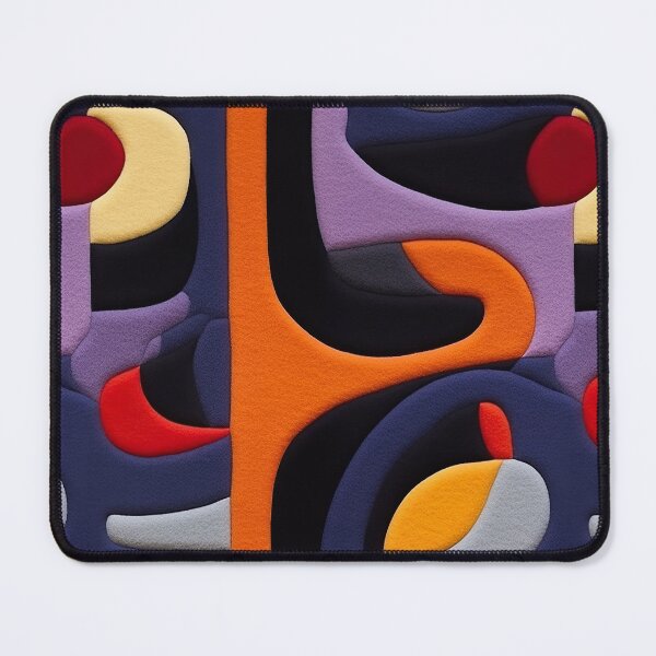 Item preview, Retro design that is reminiscent of pop art motifs made of fabric, wool and felt designed and sold by Pflugart.