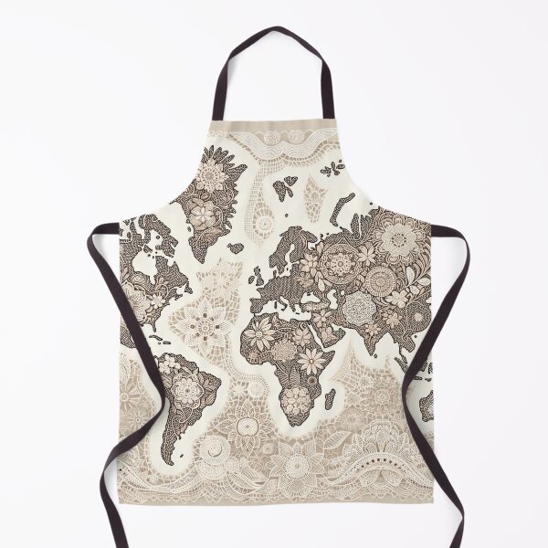 Item preview, World Map Pattern - Explore the Globe with Our Unique Design designed and sold by The-Library.