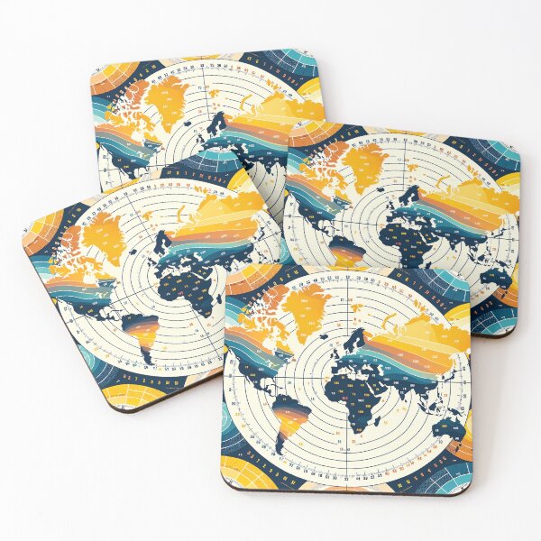 Item preview, World Map Pattern - Explore the Beauty of Our Planet designed and sold by The-Library.