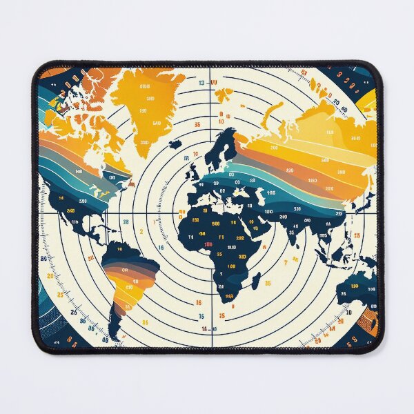 Item preview, World Map Pattern - Explore the Beauty of Our Planet designed and sold by The-Library.