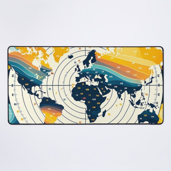 Item preview, World Map Pattern - Explore the Beauty of Our Planet designed and sold by The-Library.
