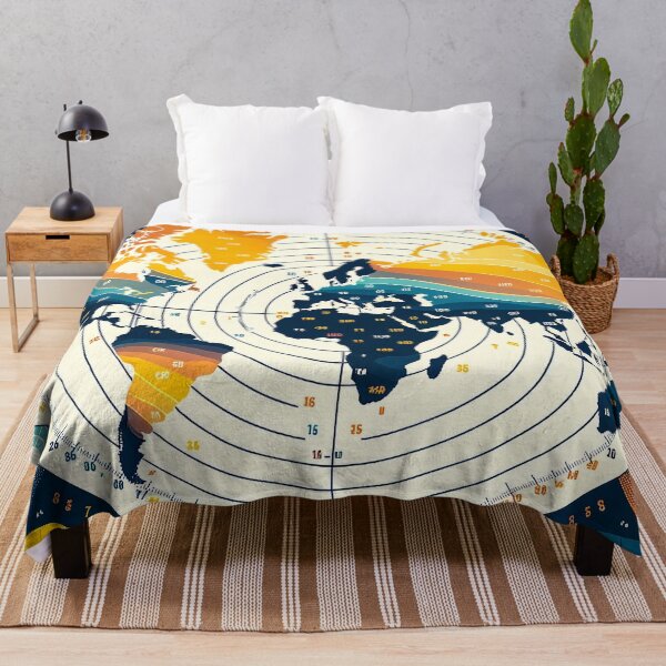 Item preview, World Map Pattern - Explore the Beauty of Our Planet designed and sold by The-Library.
