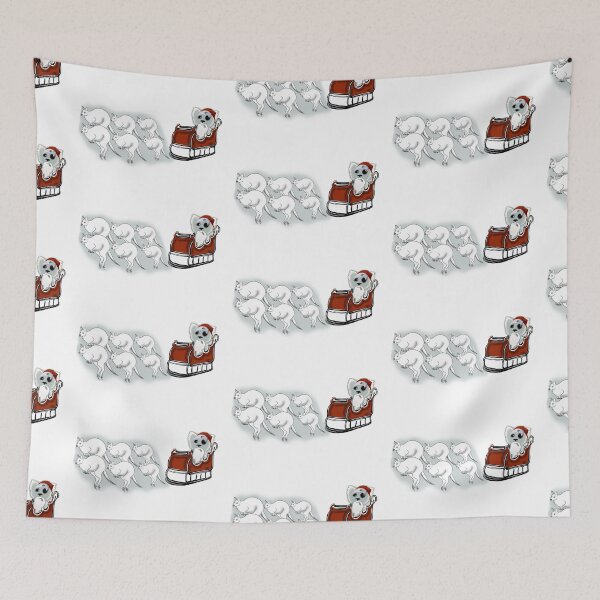 Item preview, Six white boomers and Santa koala designed and sold by mjohmy.