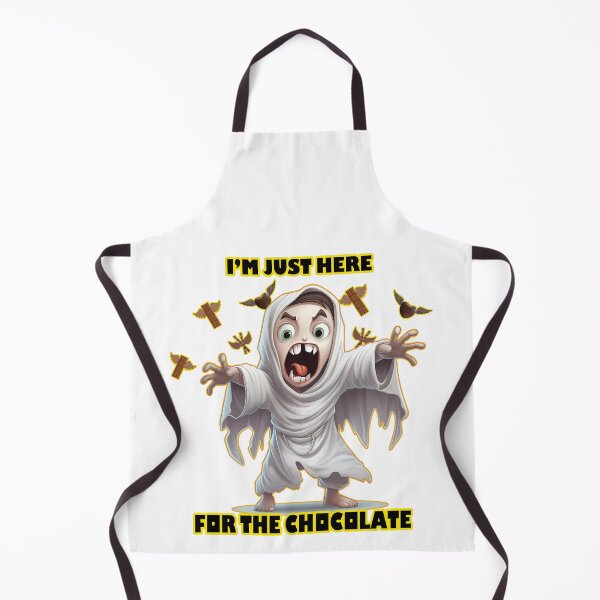 Item preview, I'm just here for the chocolate ghots tshirt designed and sold by FunChronicle.