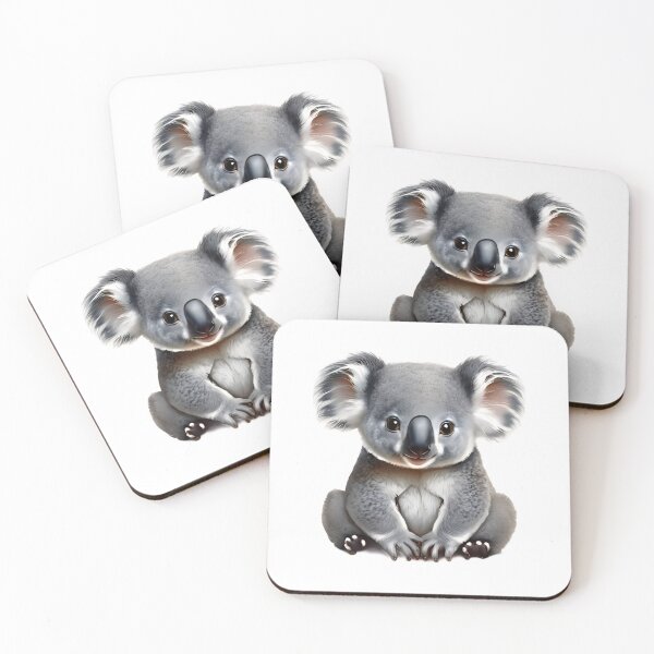 Item preview, cute koala designed and sold by CuteCreature.