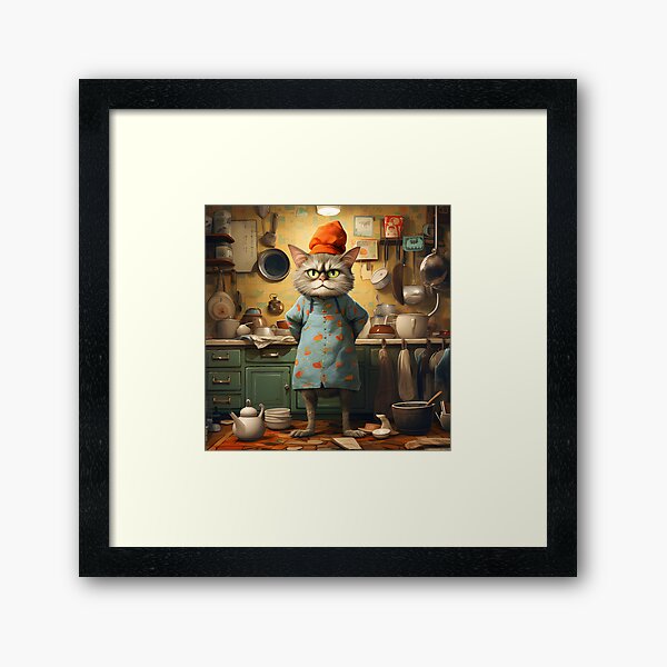 Item preview, cat standing on 2 legs somthing homemaker  designed and sold by Meily2566.