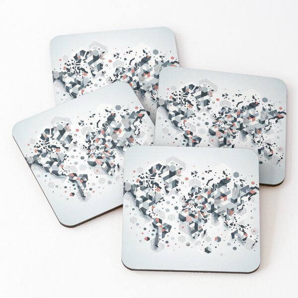 Item preview, Discover the World with Our Stunning Map Pattern designed and sold by The-Library.
