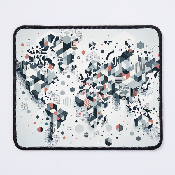 Item preview, Discover the World with Our Stunning Map Pattern designed and sold by The-Library.