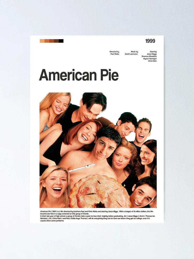 American Pie 1999 Full Movie American Pie Movie Poster