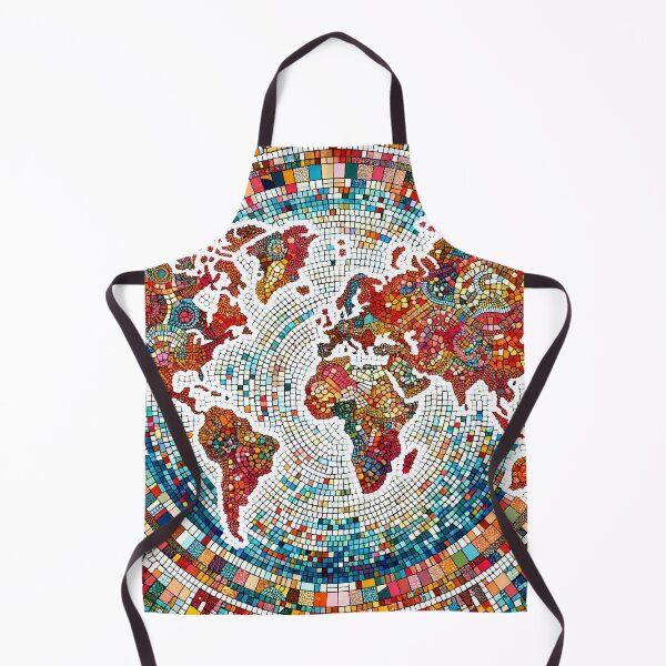 Item preview, World Map Pattern - Explore the Beauty of Our Planet Our Planet designed and sold by The-Library.