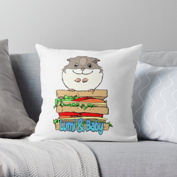 #PRINT COLLECTION 2024 Lumi And Baby  Throw Pillow