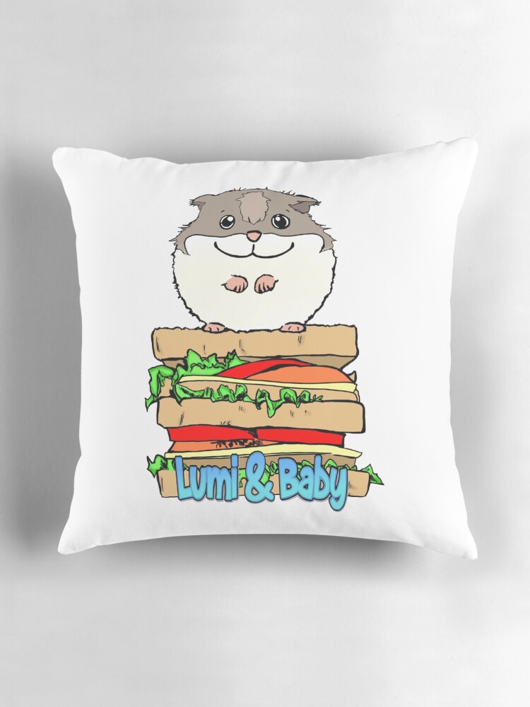 Thumbnail 3 of 4, Pillow, #PRINT COLLECTION 2024 Lumi And Baby designed and sold by LumiAndBaby.