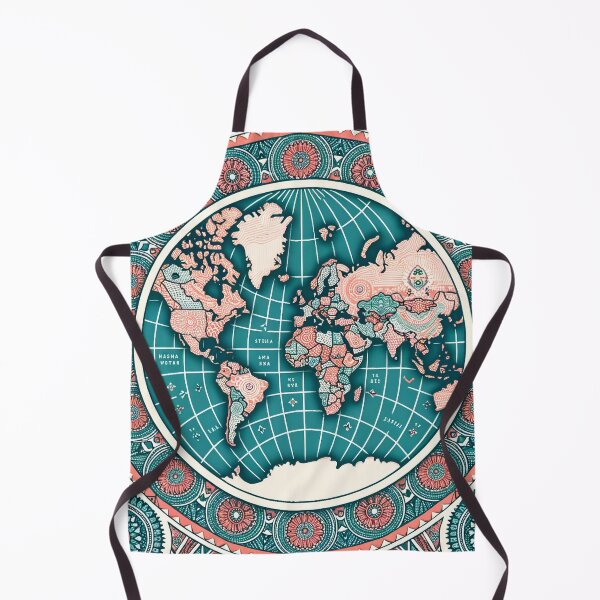 Item preview, World Map Pattern - Explore the Beauty of Our Planet designed and sold by The-Library.