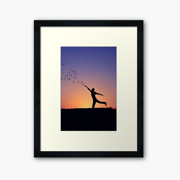 Collecting knowledge Framed Art Print