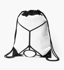 stickman Drawstring Bag
