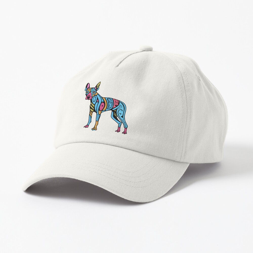 Vista previa del artículo con la obra «Dad hat», diseñado y vendido por bihtti.