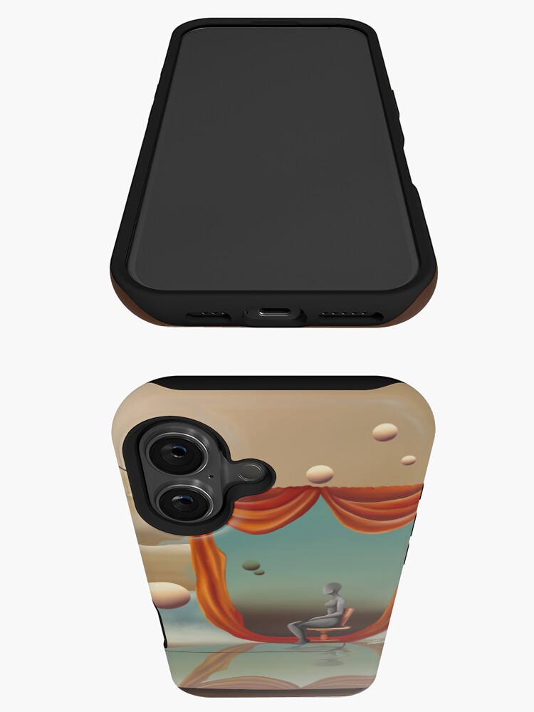 Thumbnail 3 of 4, iPhone Case, Stillness designed and sold by Larajtrad.