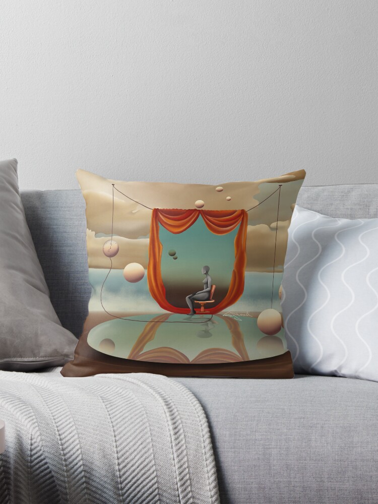 Item preview, Throw Pillow designed and sold by Larajtrad.