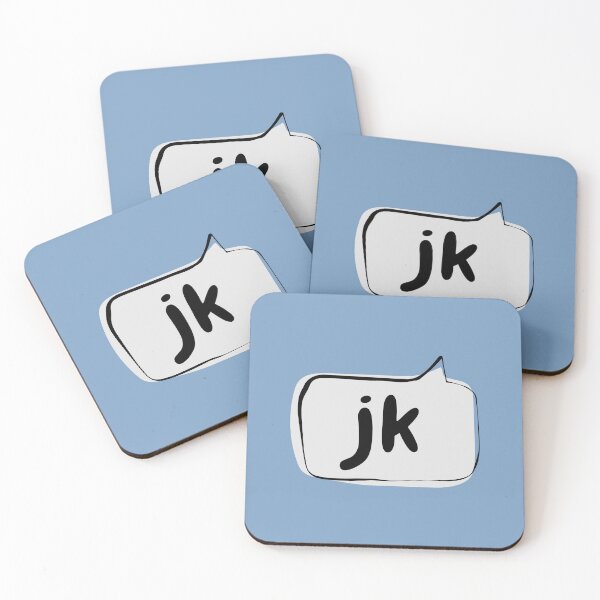 Item preview, jk just kidding Speech Bubble designed and sold by usernamenaijan.