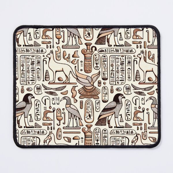 Item preview, Hieroglyphs Pattern - Ancient Symbols in Modern Art designed and sold by The-Library.