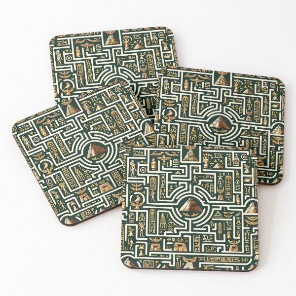Item preview, Ancient Egyptian Hieroglyphs Pattern - Timeless Elegance designed and sold by The-Library.