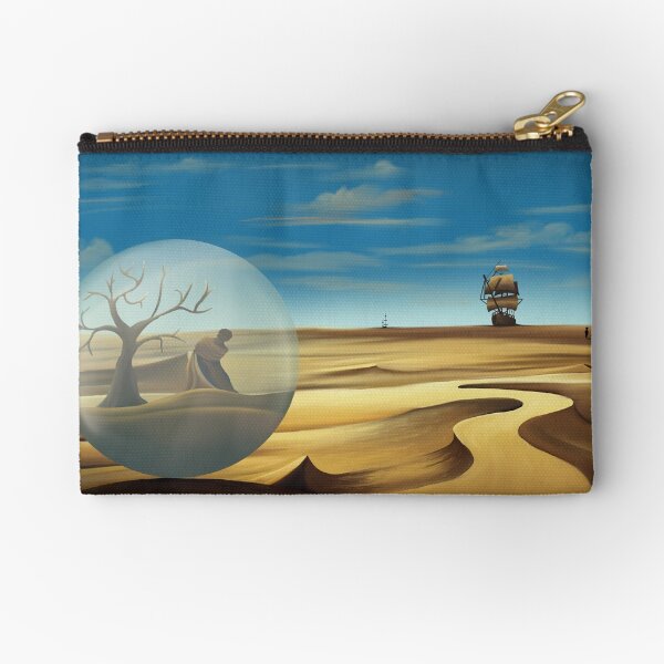 The waiting Zipper Pouch