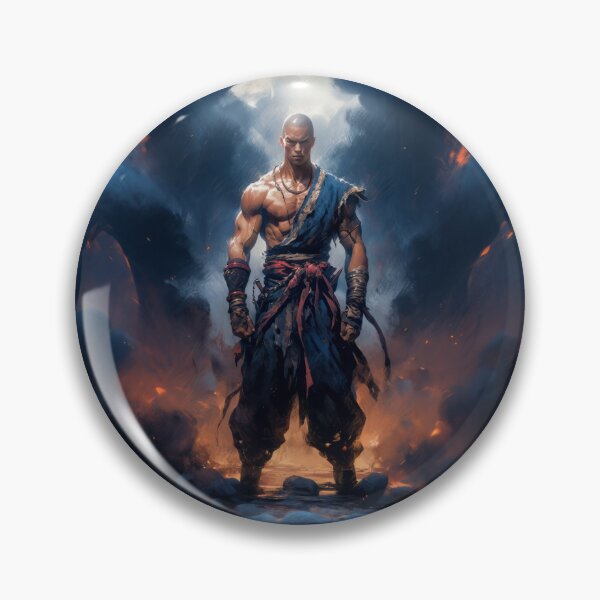 Item preview, Ancient Shaolin Monk Warrior designed and sold by blindninja.