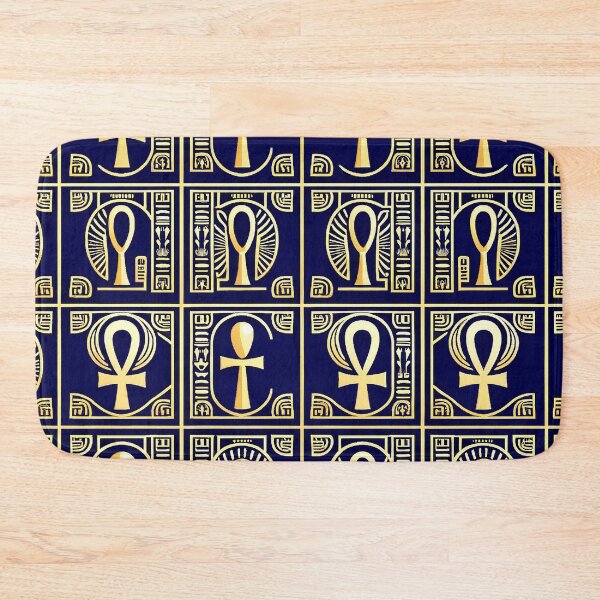 Item preview, Egyptian Hieroglyphs Pattern - Ancient Symbols Revived designed and sold by The-Library.