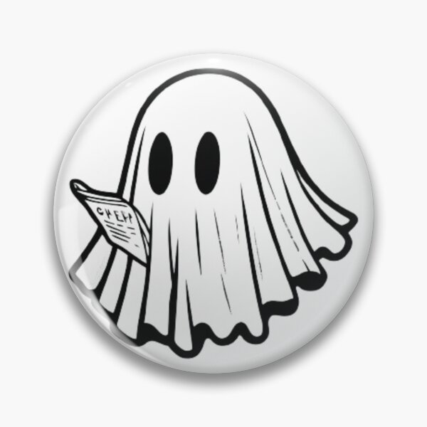 Artikelvorschau, Gruseliger Bücherwurm-Geist entworfen und verkauft von HalloweenHQ.
