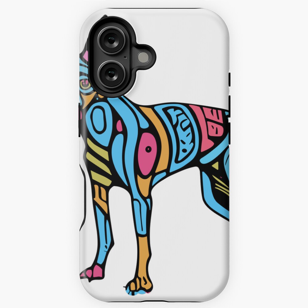 Vista previa del artículo con la obra «Funda resistente MagSafe para iPhone», diseñado y vendido por bihtti.