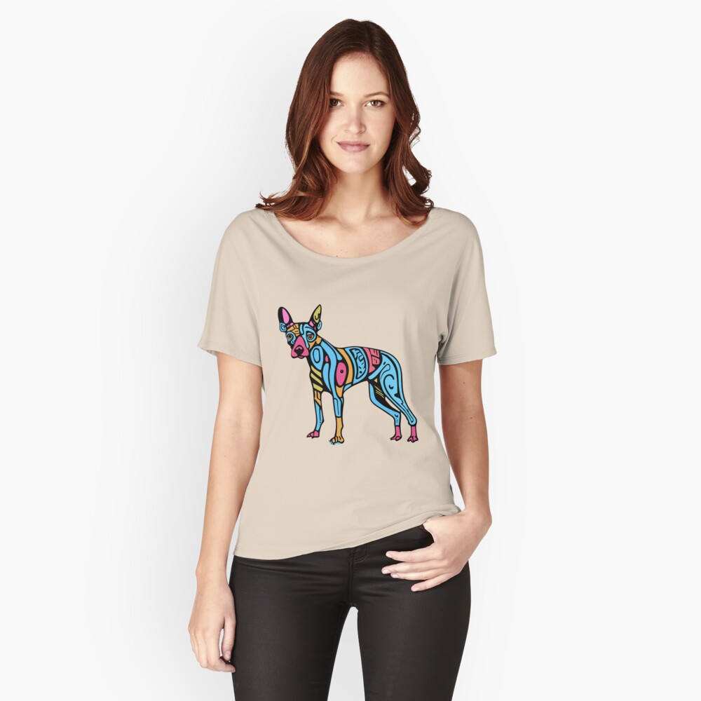 Vista previa del artículo con la obra «Camiseta ancha», diseñado y vendido por bihtti.