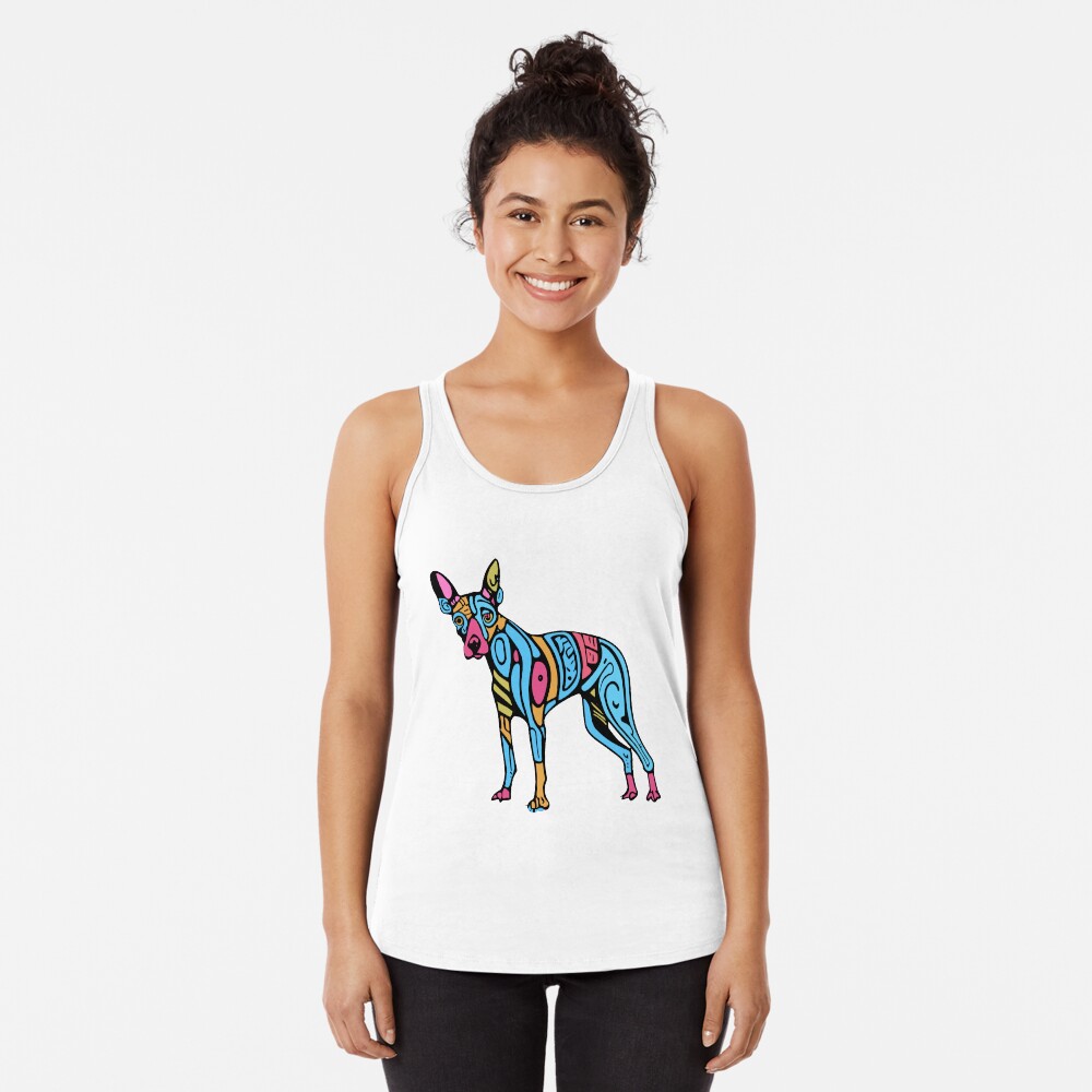 Vista previa del artículo con la obra «Camiseta con espalda nadadora», diseñado y vendido por bihtti.