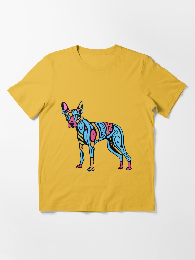 Imagen 3 de 7, Camiseta esencial con la obra Perro Xolo, diseñada y vendida por bihtti.