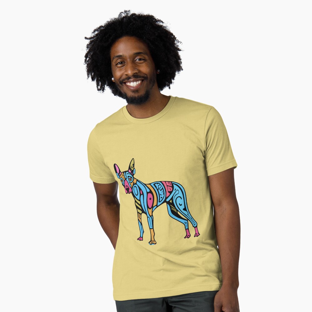 Vista previa del artículo con la obra «Camiseta de tejido mixto», diseñado y vendido por bihtti.