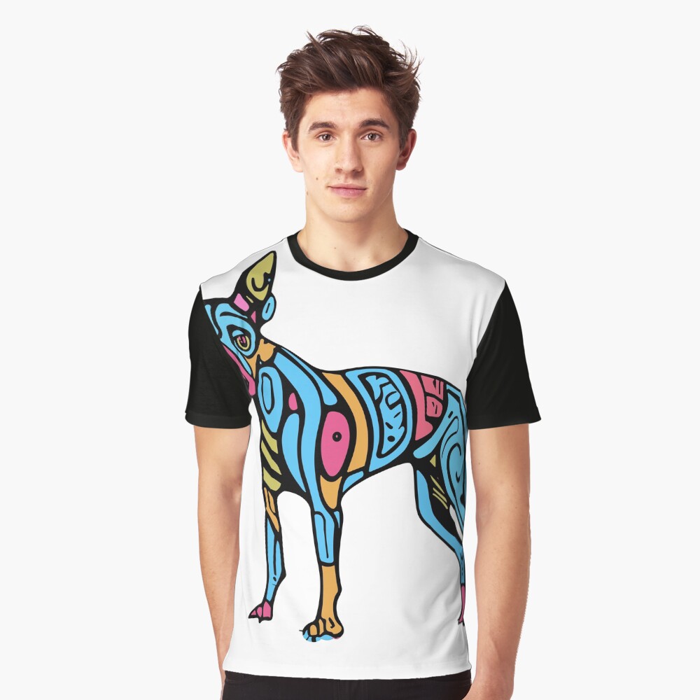 Vista previa del artículo con la obra «Camiseta gráfica», diseñado y vendido por bihtti.